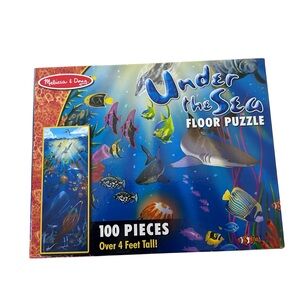 Melissa and Doug Under The Sea 4ft Floor Puzzle